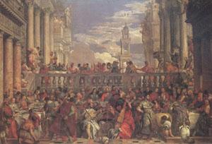VERONESE (Paolo Caliari) The Marriage at Cana (mk05) France oil painting art